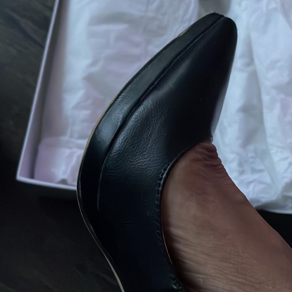 Black Leather Platform - image 3